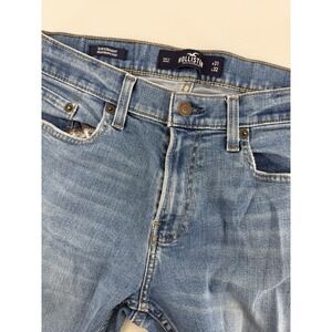 Men's Hollister 31x32 Denim Blue Jeans Slim Straight Epic Flex